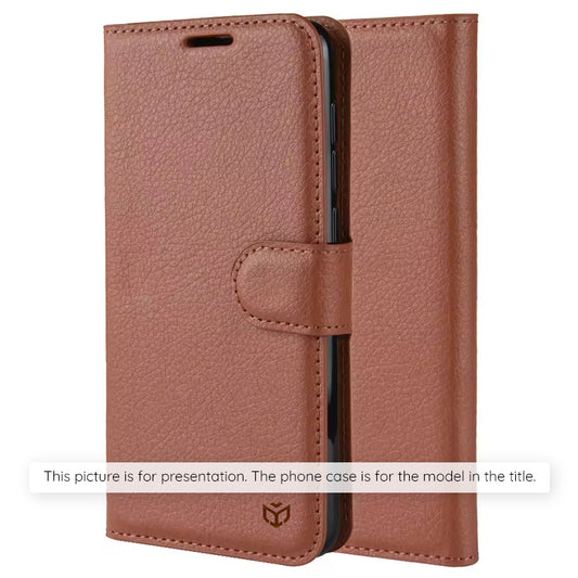 Etui til Samsung Galaxy S26 S942, Techsuit, Leather Folio, Brun