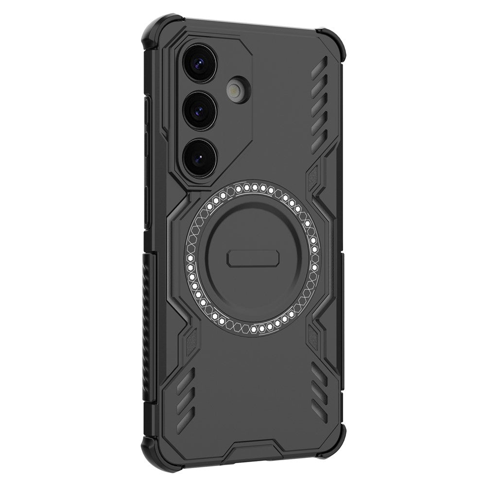 MagSafe cover til Samsung Galaxy S26 S942, Techsuit, ArmorMag, Sort