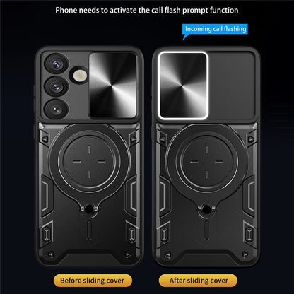 Etui til Samsung Galaxy S26, Techsuit, CamGuard Pro, Rød