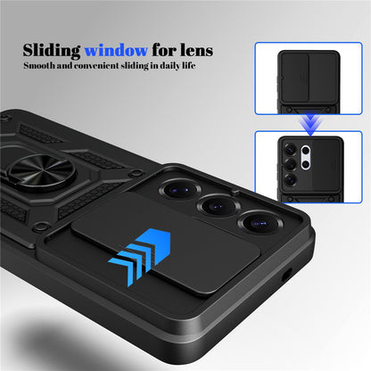 Etui til Samsung Galaxy S26, Techsuit, CamShield, Gylden