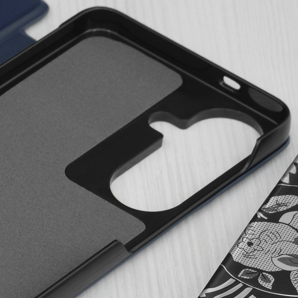 Etui til Samsung Galaxy S26, Techsuit, eFold, Mørkeblå