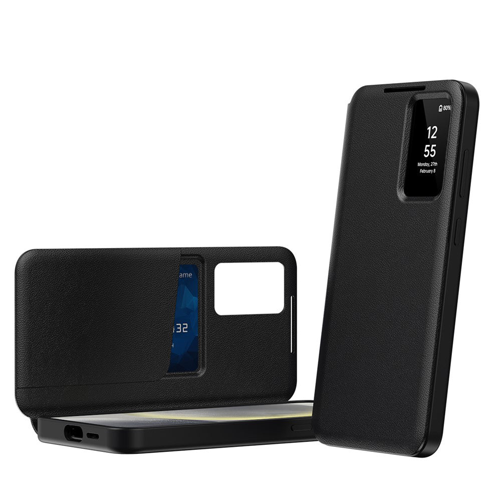 Etui til Samsung Galaxy S26, Techsuit, SmartView, Sort