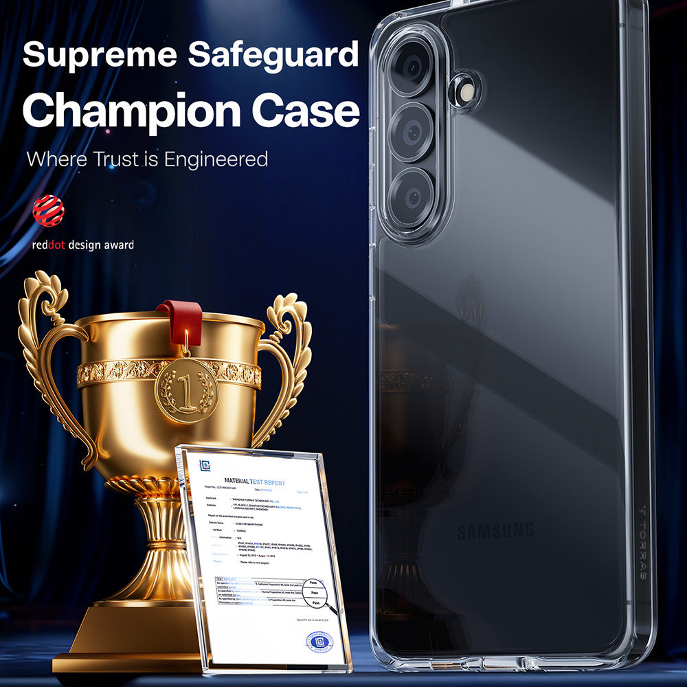 Etui til Samsung Galaxy S26 S942, Torras, Guardian, Gennemsigtig