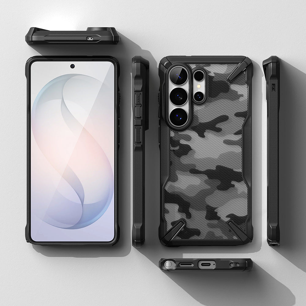 Etui til Samsung Galaxy S26 Ultra, Ringke, Fusion X, Camouflage