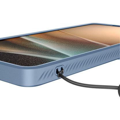 Etui til Samsung Galaxy S26 Ultra S948, Spigen, Optik Armor, Blå ACS11226