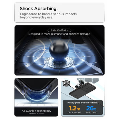 Etui til Samsung Galaxy S26 Ultra S948, Spigen, Optik Armor, Sort ACS10687