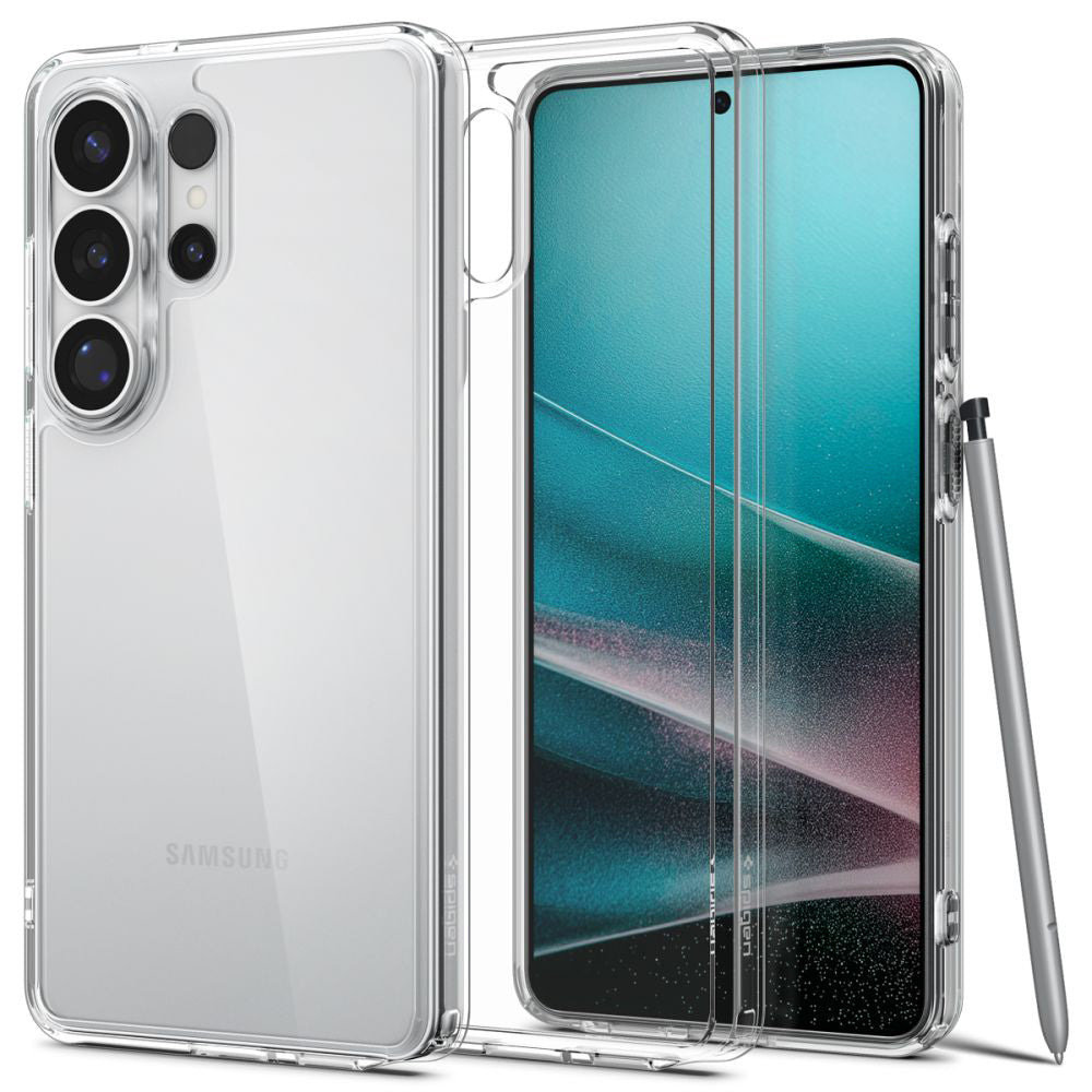 Etui til Samsung Galaxy S26 Ultra S948, Spigen, Ultra Hybrid, Gennemsigtig ACS10677