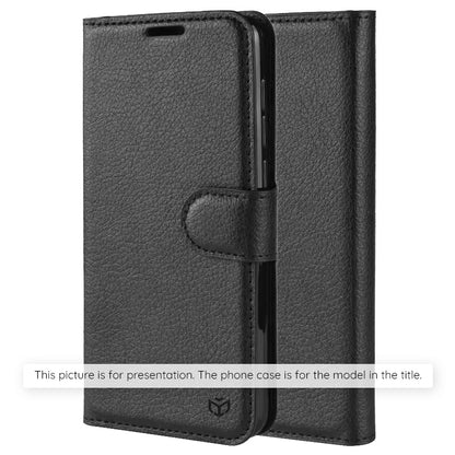 Case for Samsung Galaxy S26 Ultra S948, Techsuit, Leather Folio, Black