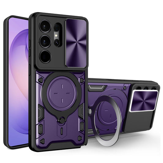 Etui til Samsung Galaxy S26 Ultra, Techsuit, CamGuard Pro, Lilla