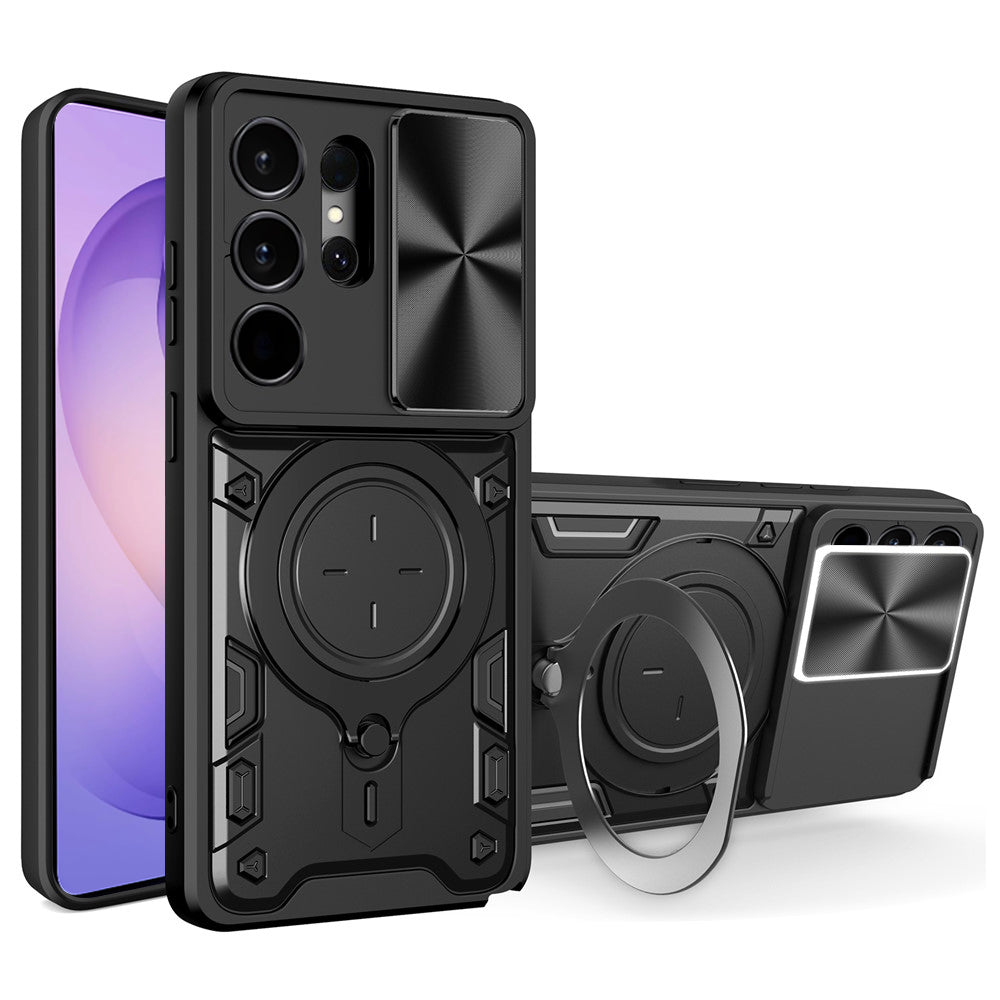Etui til Samsung Galaxy S26 Ultra, Techsuit, CamGuard Pro, Sort