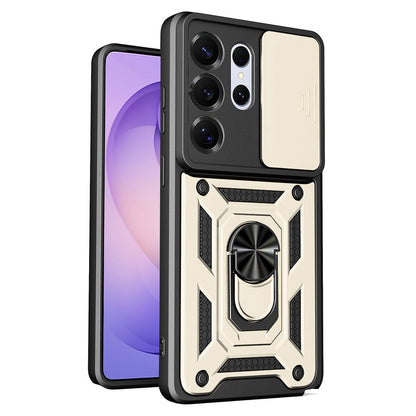 Etui til Samsung Galaxy S26 Ultra, Techsuit, CamShield, Gylden