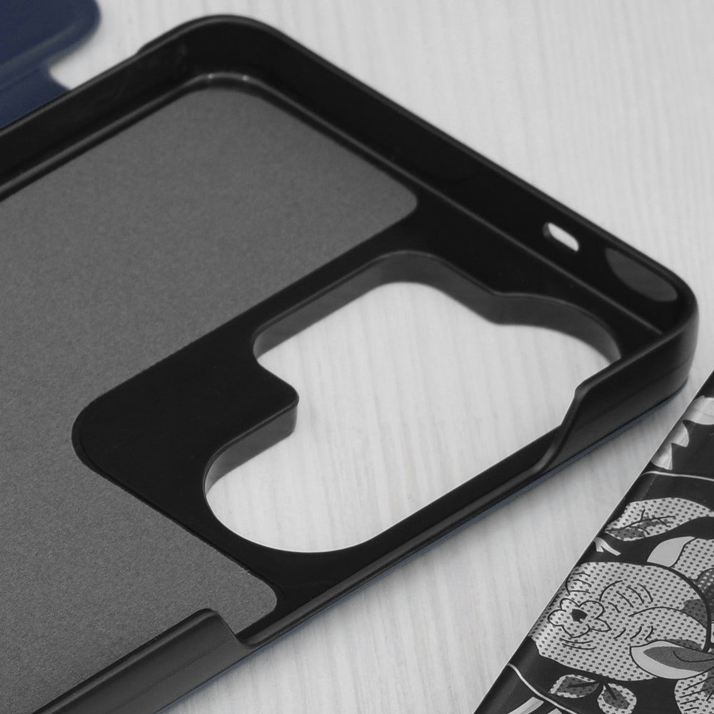 Etui til Samsung Galaxy S26 Ultra, Techsuit, eFold, Mørkeblå