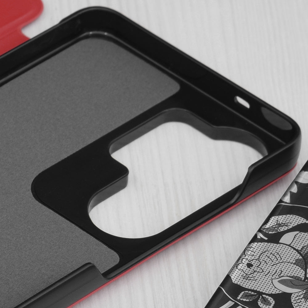 Etui til Samsung Galaxy S26 Ultra, Techsuit, eFold, Rød