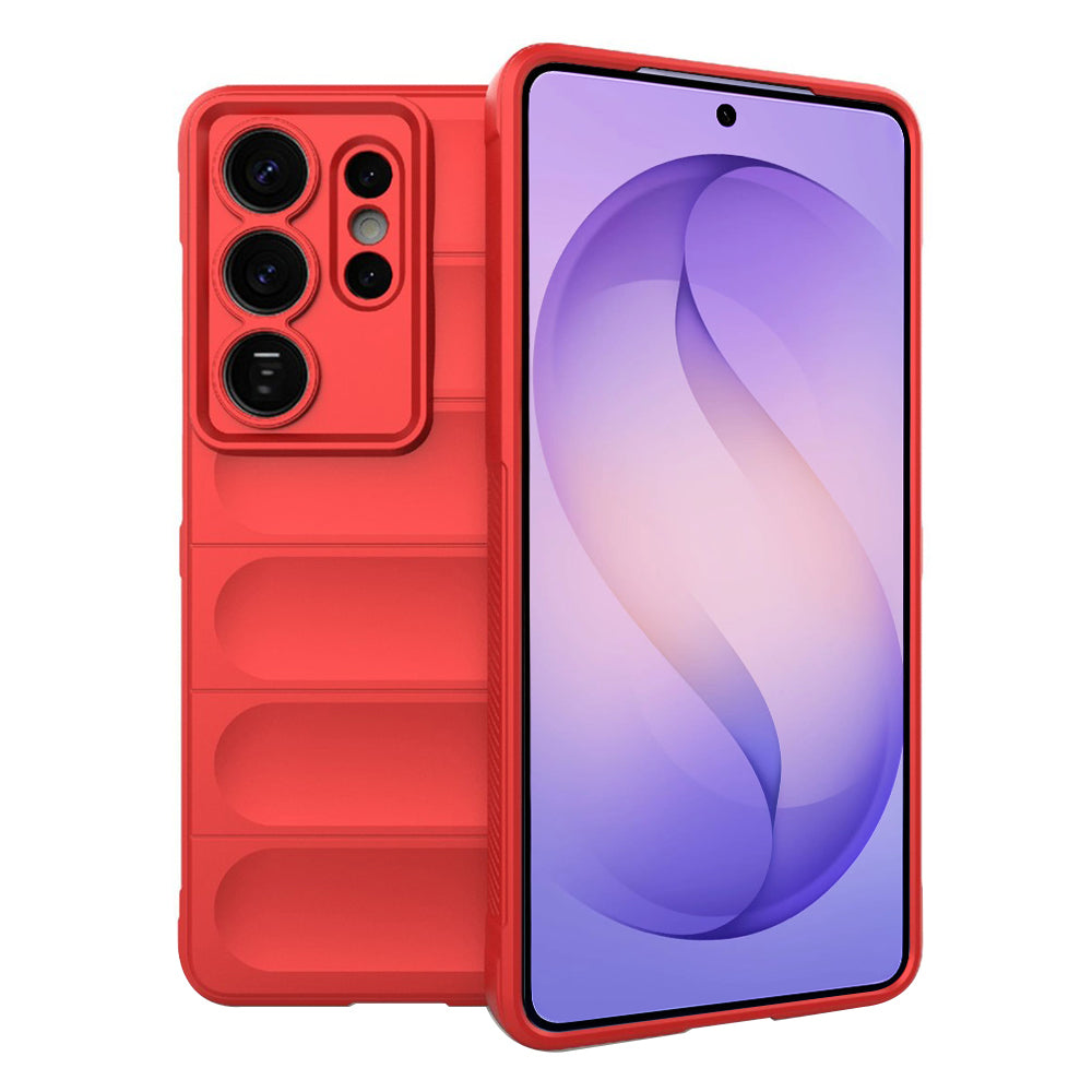 Etui til Samsung Galaxy S26 Ultra, Techsuit, Magic Shield, Rød