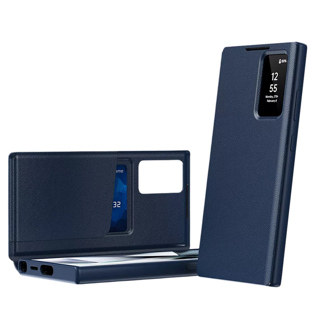 Etui til Samsung Galaxy S26 Ultra S948, Techsuit, SmartView, Blå
