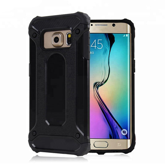 Cover til Samsung Galaxy S6 G920, Techsuit, Hybrid Armor, Sort