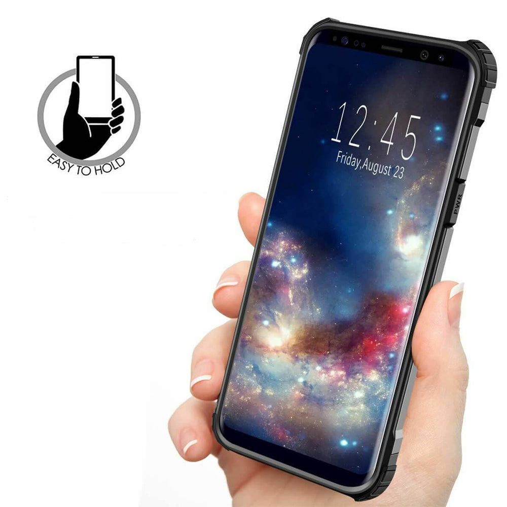 Cover til Samsung Galaxy S6 G920, Techsuit, Hybrid Armor, Sort