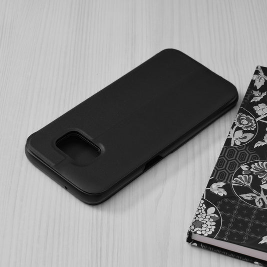 Cover til Samsung Galaxy S7 edge G935, Techsuit, eFold, Sort