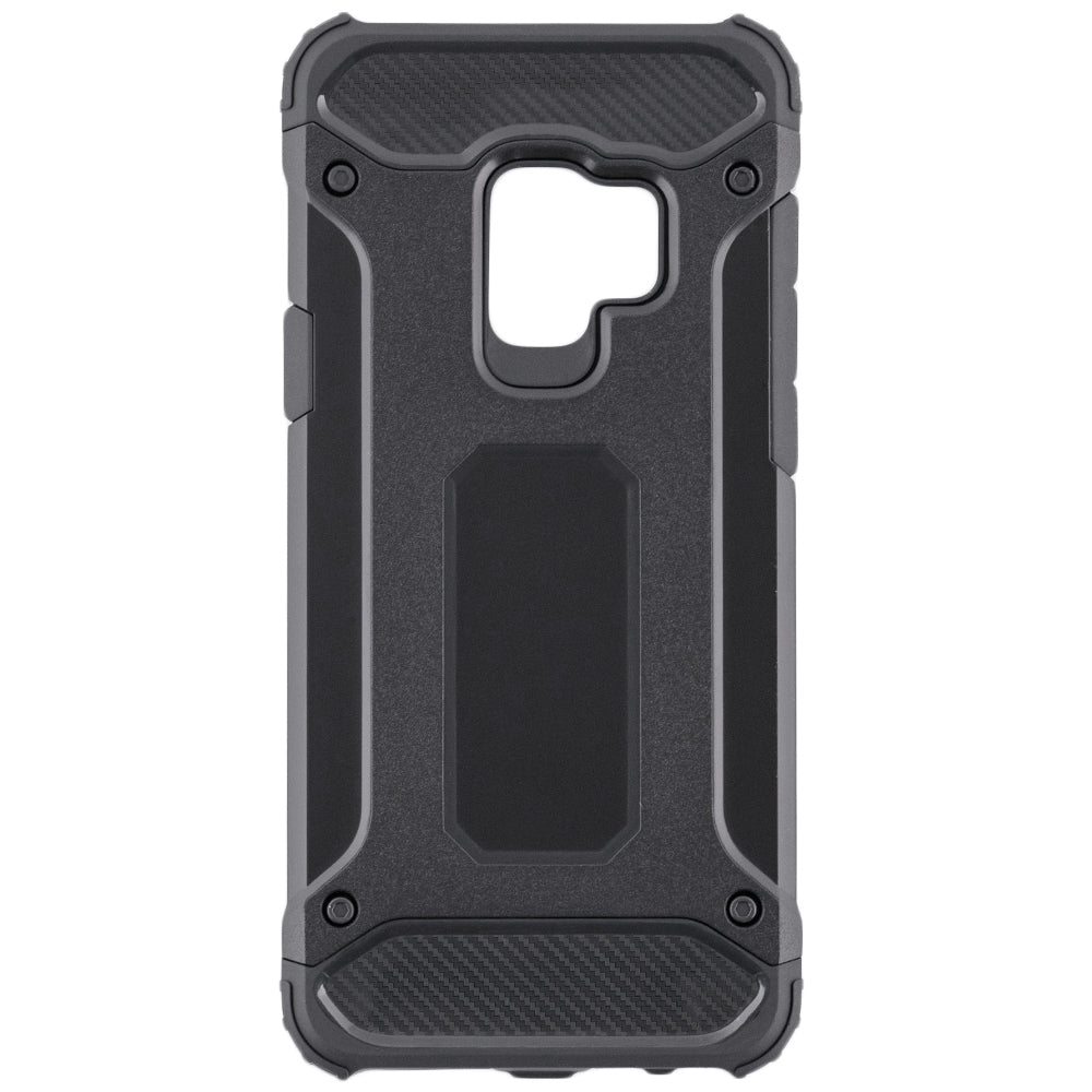 Cover til Samsung Galaxy S9 G960, Techsuit, Hybrid Armor, Sort