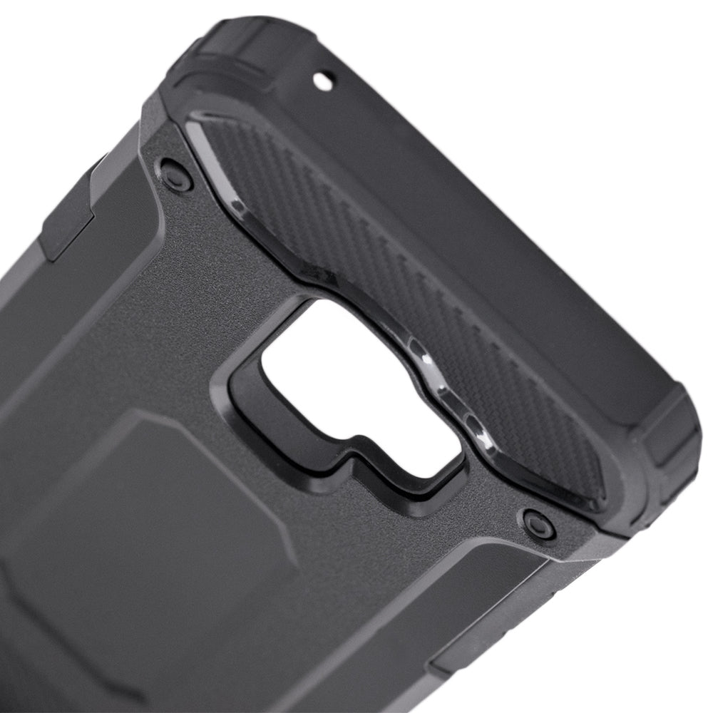 Cover til Samsung Galaxy S9 G960, Techsuit, Hybrid Armor, Sort