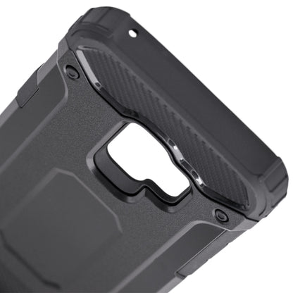 Cover til Samsung Galaxy S9 G960, Techsuit, Hybrid Armor, Sort