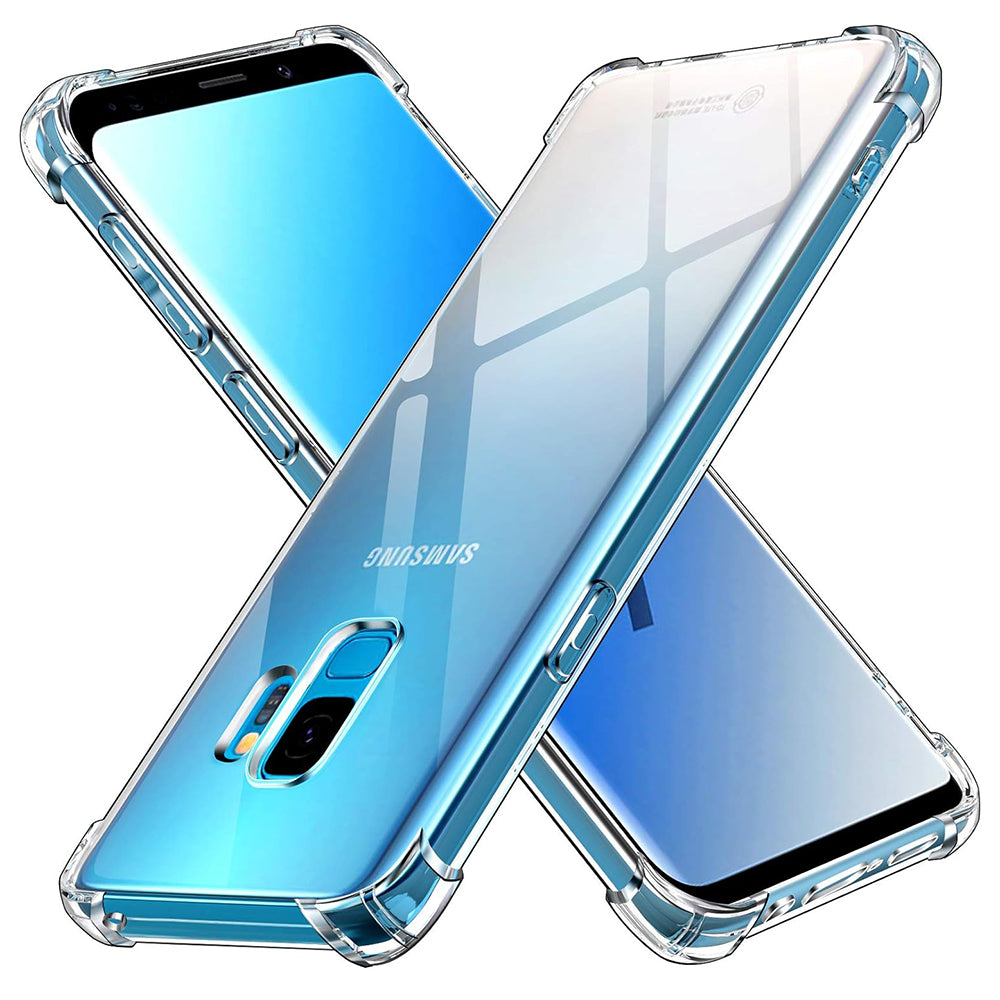 Cover til Samsung Galaxy S9 G960, Techsuit, Stødabsorberende Klar, Transparent