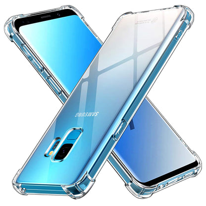 Cover til Samsung Galaxy S9 G960, Techsuit, Stødabsorberende Klar, Transparent