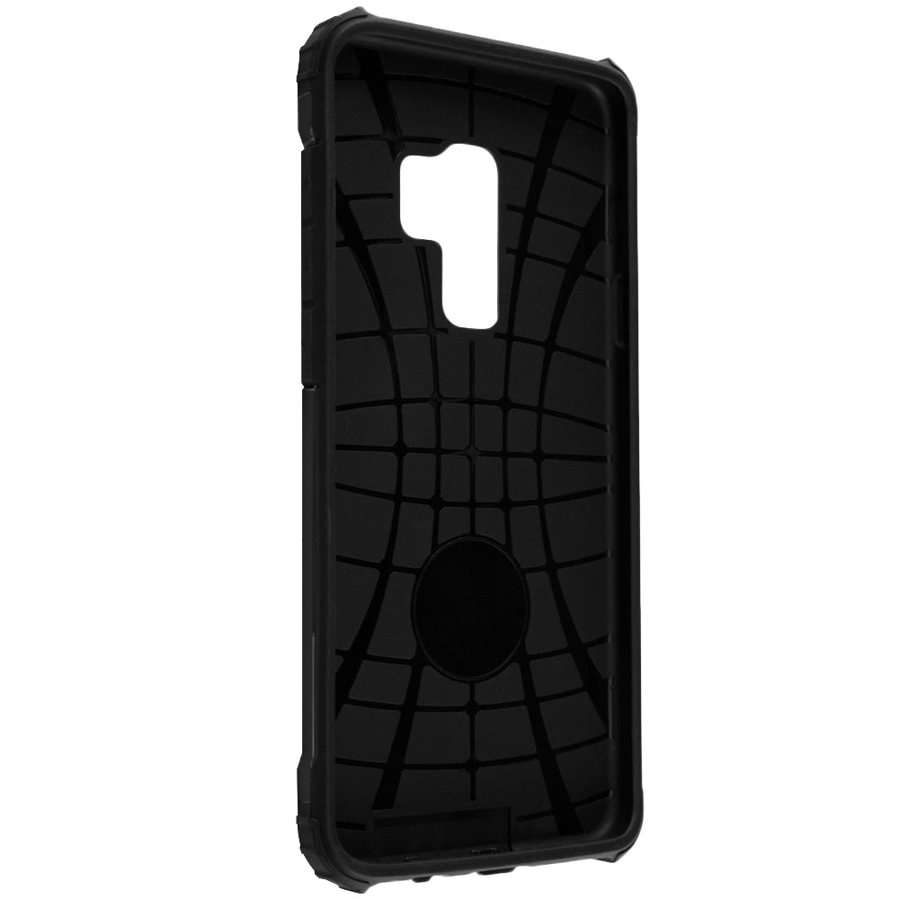 Cover til Samsung Galaxy S9+ G965, Techsuit, Hybrid Armor, Sort