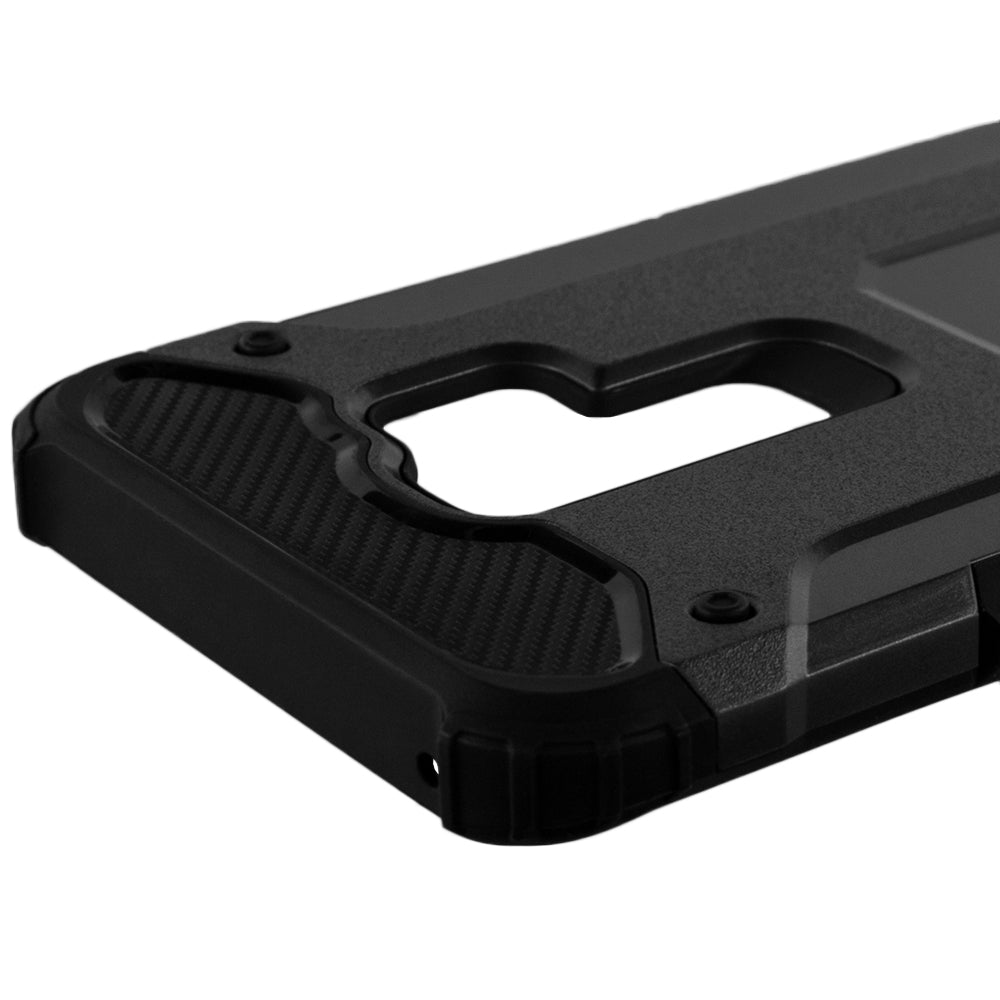 Cover til Samsung Galaxy S9+ G965, Techsuit, Hybrid Armor, Sort