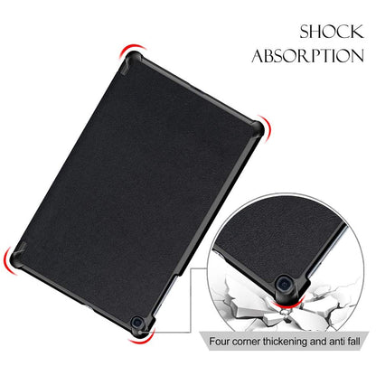 Cover til Samsung Galaxy Tab A 10.1 (2019), Techsuit, FoldPro, Sort