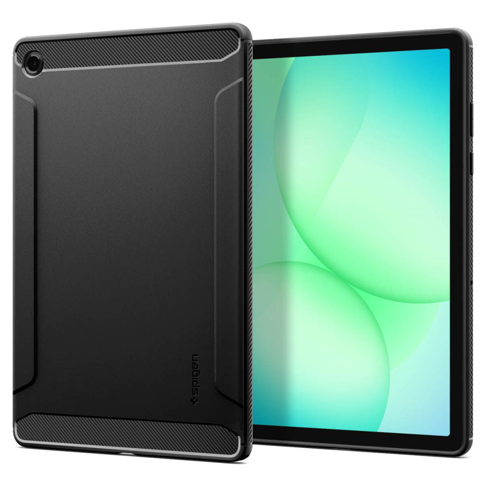 Etui til Samsung Galaxy Tab A11+, Spigen, Rugged Armor, Mat Sort ACS10463