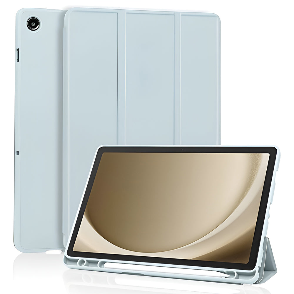 Cover til Samsung Galaxy Tab A11+ / Tab A9+, Techsuit, Flex Trifold, Blå