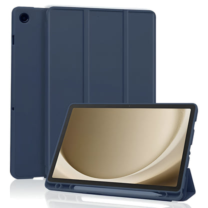 Cover til Samsung Galaxy Tab A11+ / Tab A9+, Techsuit, Flex Trifold, Mørkeblå