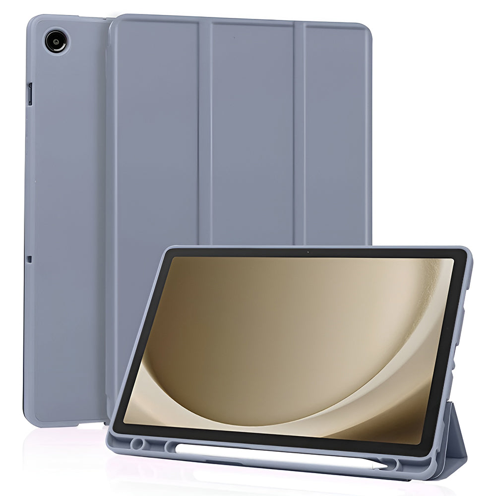 Cover til Samsung Galaxy Tab A11+ / Tab A9+, Techsuit, Flex Trifold, Lilla