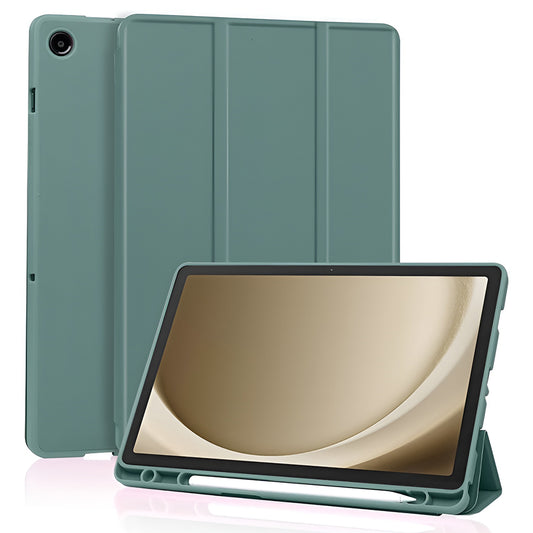 Cover til Samsung Galaxy Tab A11+ / Tab A9+, Techsuit, Flex Trifold, Grøn