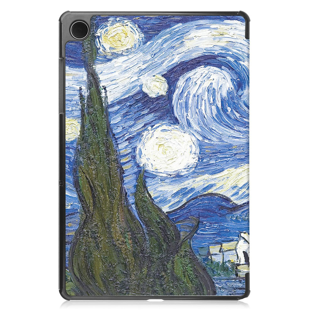Cover til Samsung Galaxy Tab A11+ / Tab A9+, Techsuit, FoldPro Starry Night, Multifarvet