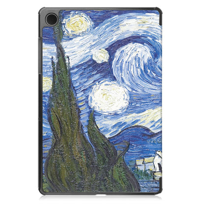 Cover til Samsung Galaxy Tab A11+ / Tab A9+, Techsuit, FoldPro Starry Night, Multifarvet