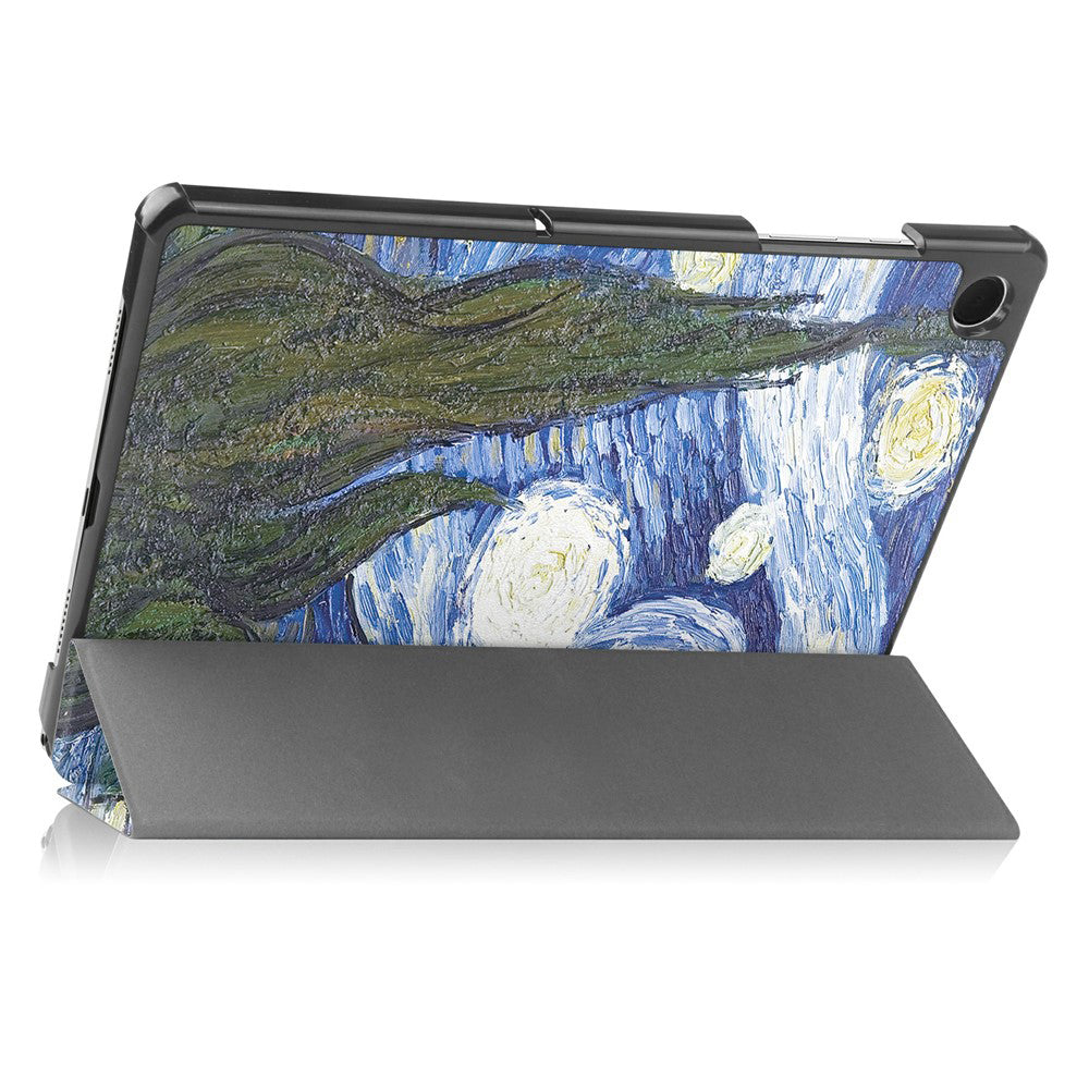 Cover til Samsung Galaxy Tab A11+ / Tab A9+, Techsuit, FoldPro Starry Night, Multifarvet