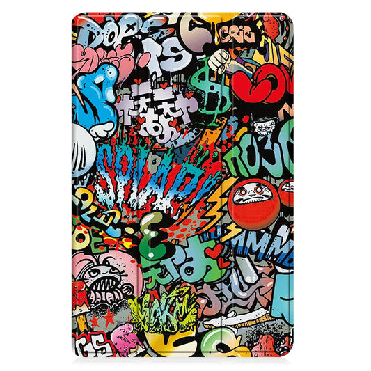 Cover til Samsung Galaxy Tab A11+ / Tab A9+, Techsuit, FoldPro Urban Vibe, Multifarvet