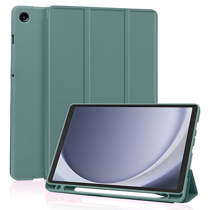 Etui til Samsung Galaxy Tab A11 / Tab A9, Techsuit, Flex Trifold New Model, Grøn