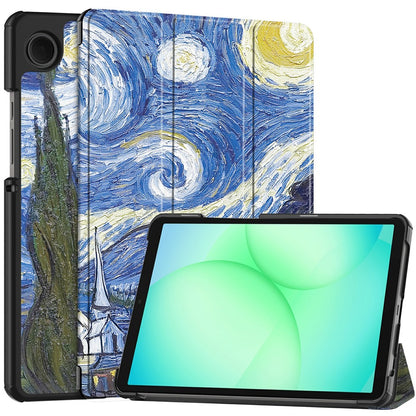 Cover til Samsung Galaxy Tab A11 / Tab A9, Techsuit, FoldPro Starry Night New Model, Multicolor