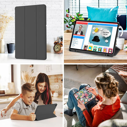 Cover til Samsung Galaxy Tab A7 Lite, Techsuit, Flex Trifold, Sort