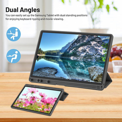 Cover til Samsung Galaxy Tab A8 10.5 (2021), Techsuit, Flex Trifold, Blå