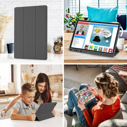 Cover til Samsung Galaxy Tab A8 10.5 (2021), Techsuit, Flex Trifold, Blå