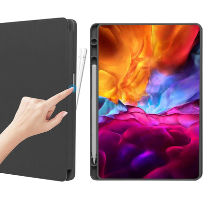 Cover til Samsung Galaxy Tab A9+, Techsuit, Flex Trifold, Grå