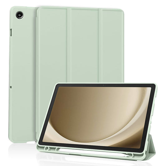 Cover til Samsung Galaxy Tab A9+, Techsuit, Flex Trifold, Grøn Matcha