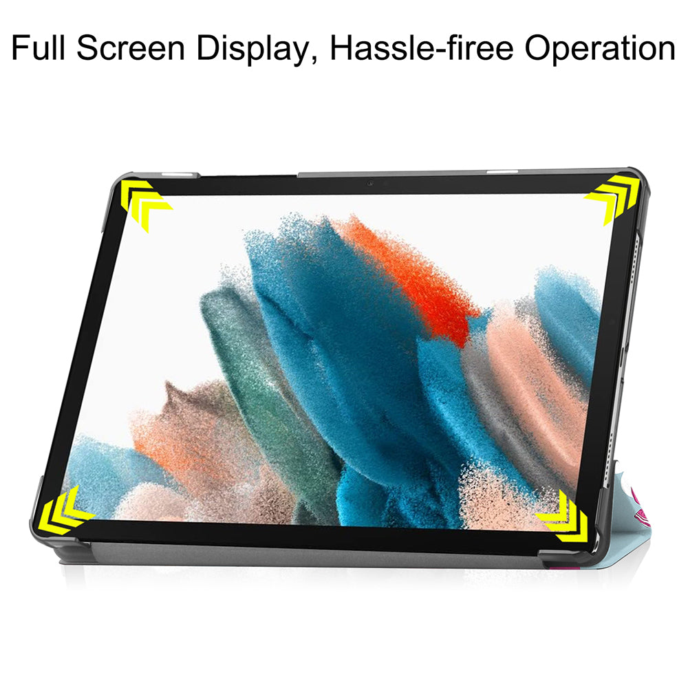 Cover til Samsung Galaxy Tab A9+, Techsuit, FoldPro Unicorn, Multifarvet