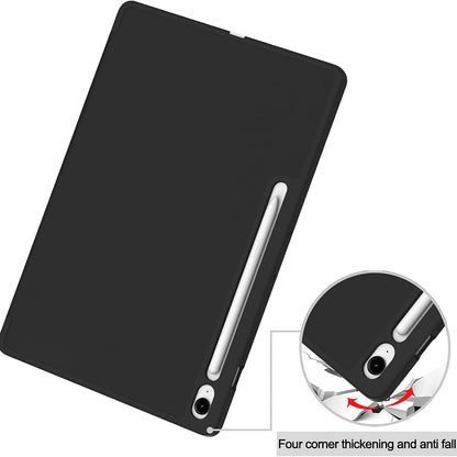 Cover til Samsung Galaxy Tab S10 FE+, Techsuit, Flex Trifold, Sort