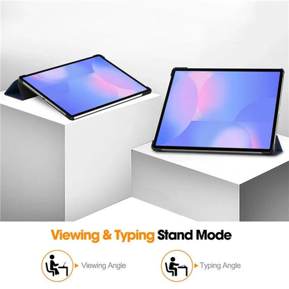 Cover til Samsung Galaxy Tab S10 FE+, Techsuit, FoldPro, Blå