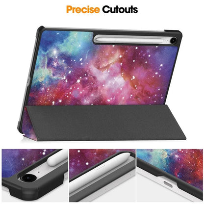 Cover til Samsung Galaxy Tab S10 FE+, Techsuit, FoldPro Galaxy, Multifarvet